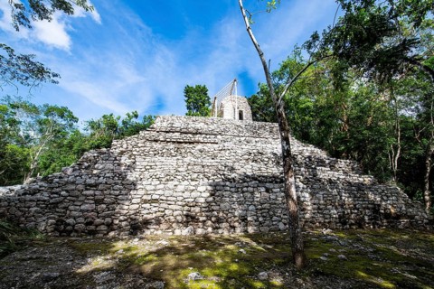 The archeological Maya site Coba