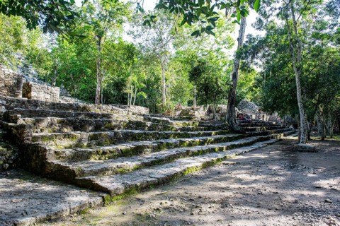 The archeological Maya site Coba