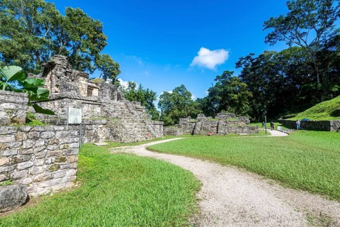 Unesco world heritage site the Maya ruins of Palenque