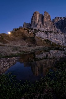Reflection in a lake