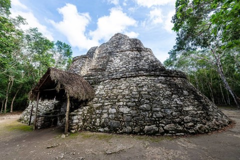 The archeological Maya site Coba