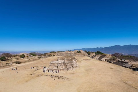 Unesco world heritage site Monte Alban
