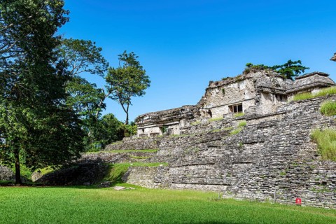 Unesco world heritage site the Maya ruins of Palenque
