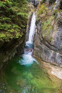 Waterfalls of the Auerbach at Tatzelwurm