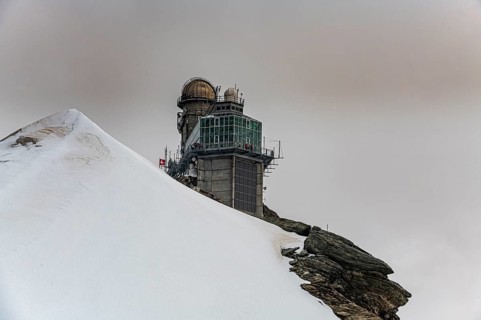 Hillstation on the Jungfraujoch