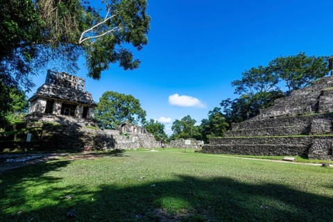 Unesco world heritage site the Maya ruins of Palenque