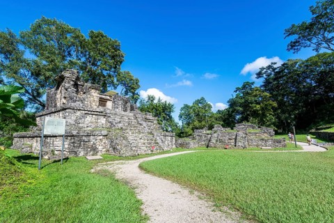 Unesco world heritage site the Maya ruins of Palenque