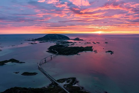 View of Sommaroy Island