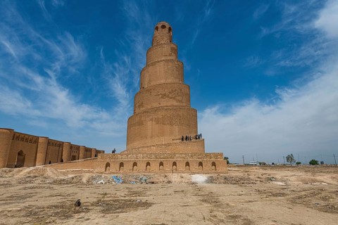 Spiral minaret of the Great Mosque of Samarra