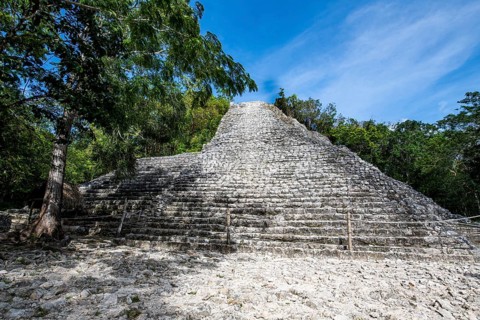 The archeological Maya site Coba