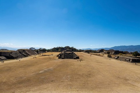 Unesco world heritage site Monte Alban
