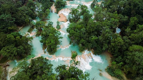 Aerial of Aguas Azules