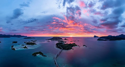 View of Sommaroy Island