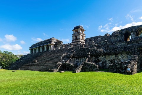 Unesco world heritage site the Maya ruins of Palenque