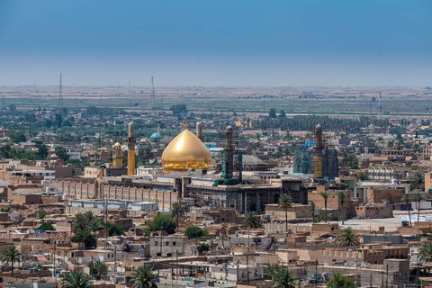 Overlook over Al-Askari Shrine