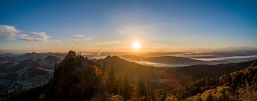 Sunrise at the Belchenflueh