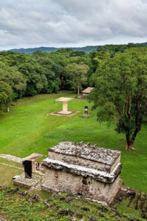 Ancient Maya archaeological site Bonampak