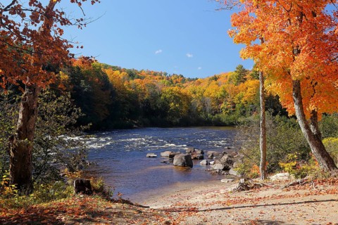 Red River in Autumn