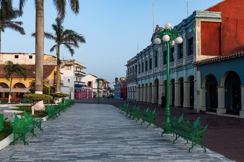 Unesco world hertiage site Mexico Tlacotalpan