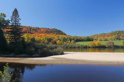 Red River in Autumn