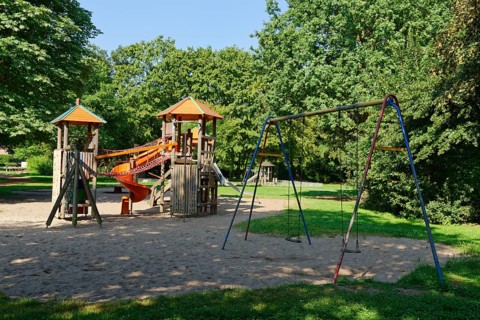 Playground in Huels Castle Park