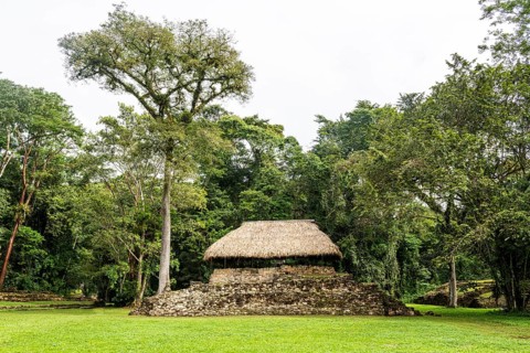 Ancient Maya archaeological site Bonampak