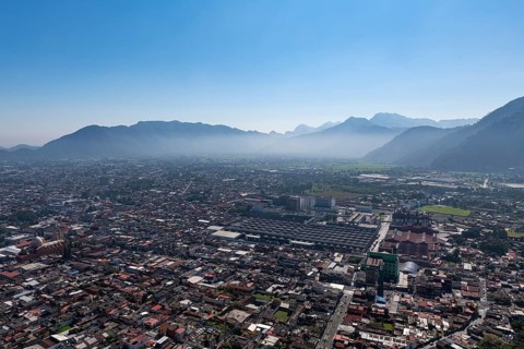 Overlook from the cerro Borrego over Orizaba