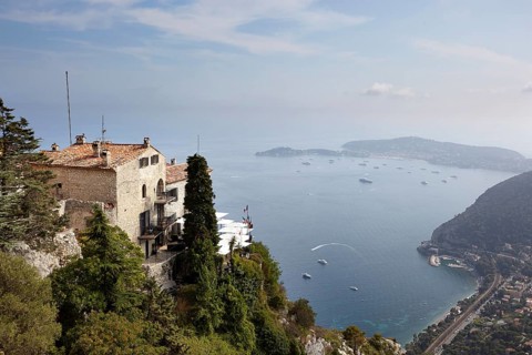 View of the Cote d'Azur