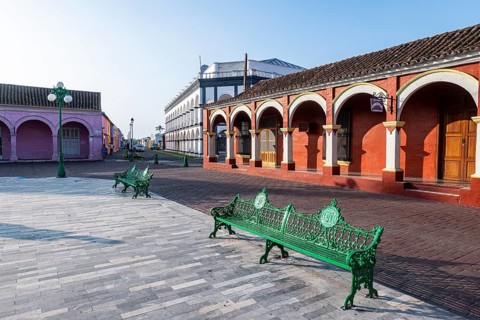 Unesco world hertiage site Mexico Tlacotalpan