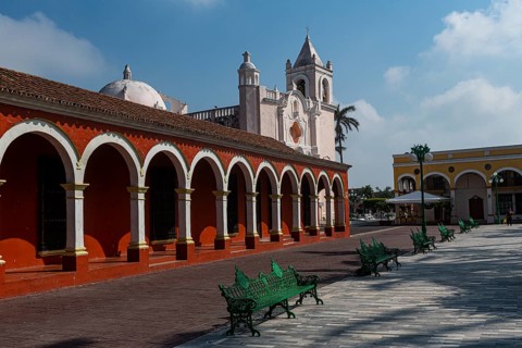 Unesco world hertiage site Mexico Tlacotalpan