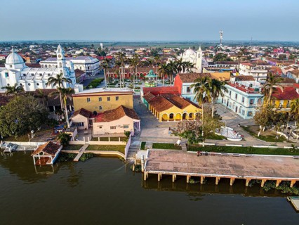 Unesco world hertiage sight Mexico Tlacotalpan