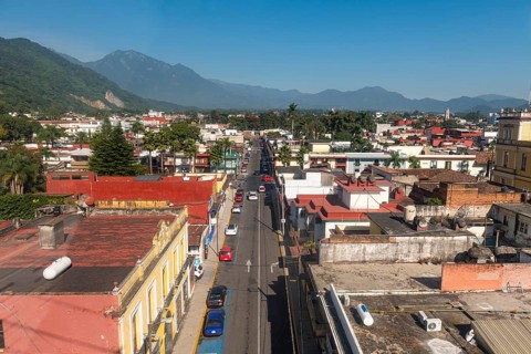 Overlook from the cerro Borrego over Orizaba