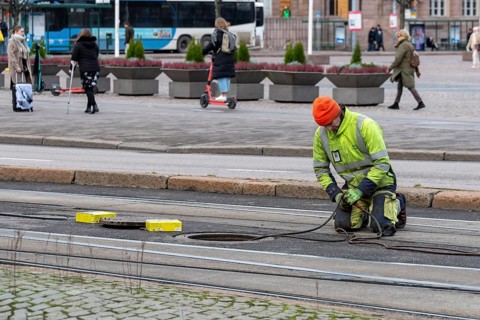 Canal Worker