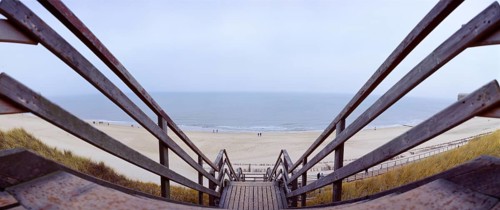 Beach crossing 'Himmelsleiter' Westerland