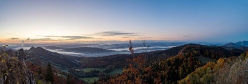 Early morning at the Belchenflueh