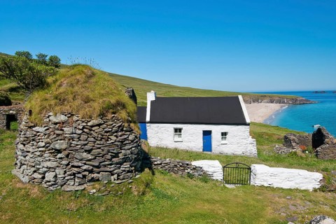 Old Irish House on the Great Blasket Islands