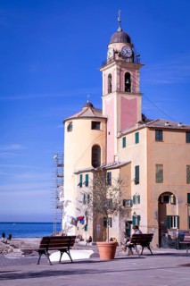 The church in Camogli