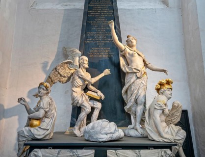 Christian depiction in the Bazylika Mariacka