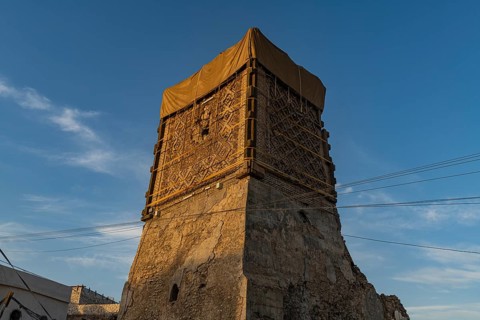 Church next to the Great Mosque of al-Nuri