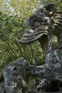 Dragon fighting with lion