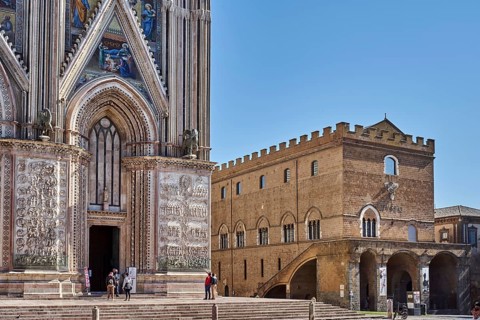Orvieto Cathedral or Cattedrale di Santa Maria Assunta or Cathedral of the Assumption of the Virgin Mary