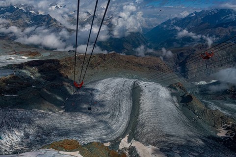 Little Matterhorn glacier