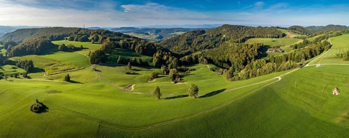 Schafmatt with view into the Jura of Baselland