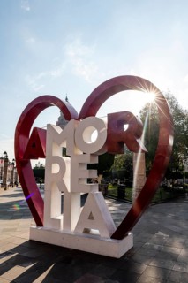 Love Morelia sign