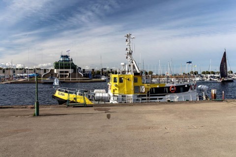 Boats in Pirita harbour
