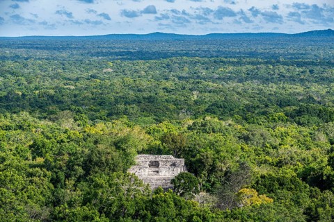 Unesco world heritage site Calakmul