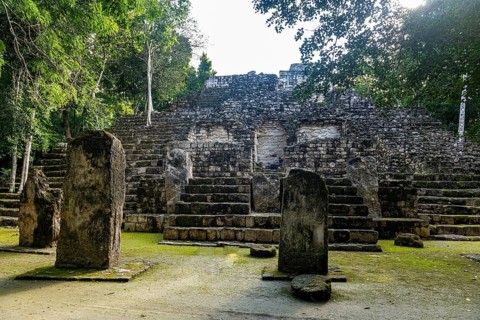 Unesco world heritage site Calakmul