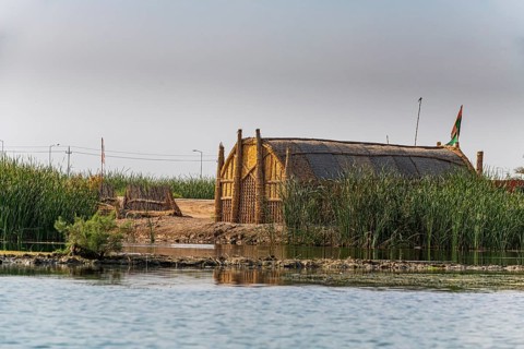 Traditional reed house