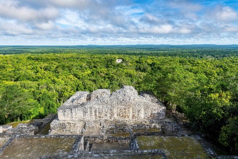 Unesco world heritage site Calakmul