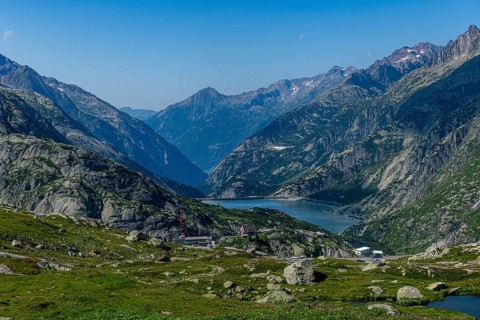 View of the Grimselpass